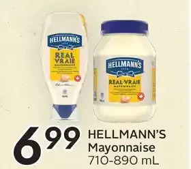 Sobeys Hellmann's mayonnaise offer