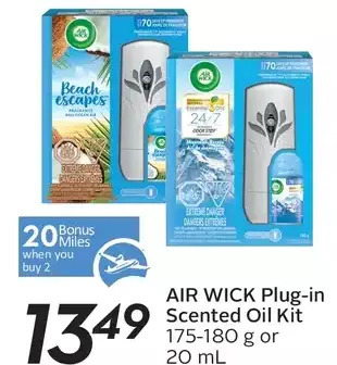Sobeys Air wick plug-in scented oil kit offer
