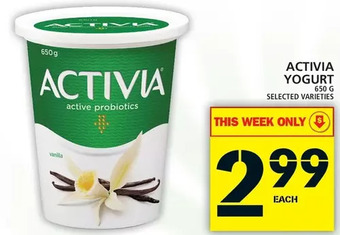 Food Basics Activia yogurt offer