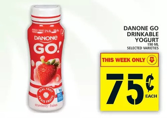 Food Basics Danone go drinkable yogurt offer