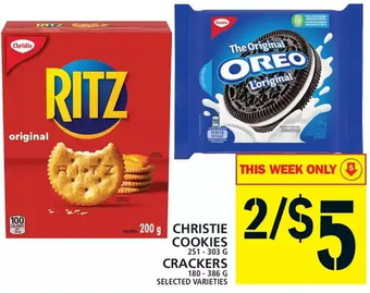 Food Basics Christie cookies | crackers offer