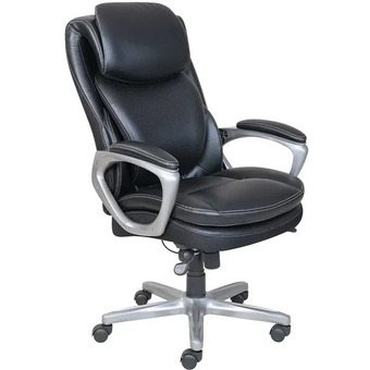 Staples Serta arlington air high-back leather chair offer