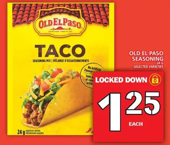 Food Basics Old el paso seasoning offer