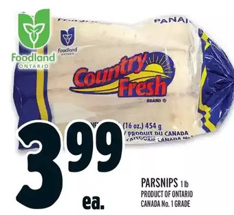 Metro Parsnips offer