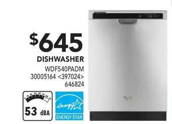 RONA Dishwasher offer