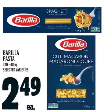 Metro Barilla pasta offer