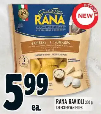 Metro Rana ravioli offer