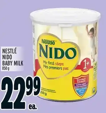 Metro Nestlé nido baby milk offer