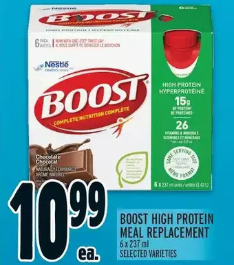 Metro Boost high protein meal replacement offer