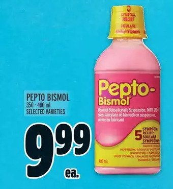 Metro Pepto bismol offer