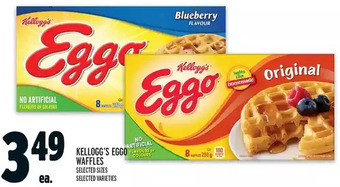 Metro Kellogg's eggo waffles offer