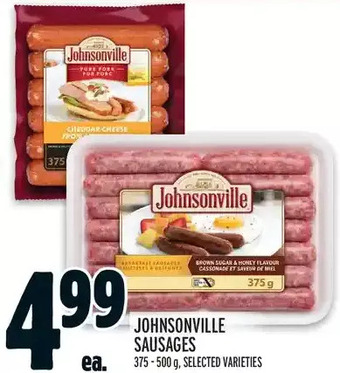 Metro Johnsonville sausages offer
