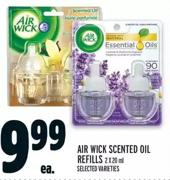 Metro Air wick scented oil refills offer