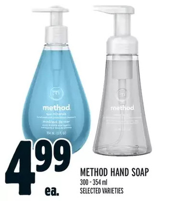 Metro Method hand soap offer