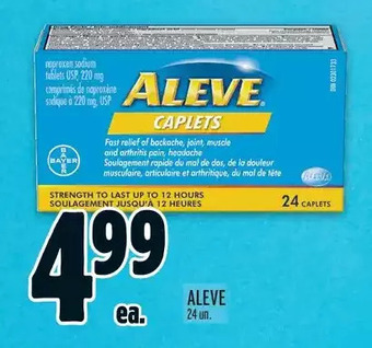 Metro Aleve offer