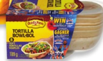 Walmart Old el paso tortilla bowls offer
