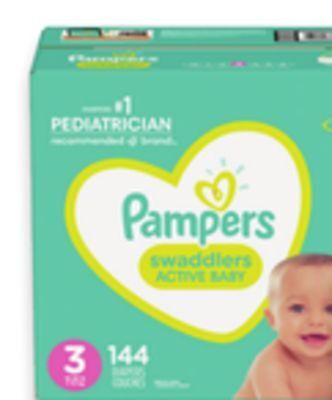 Walmart Pampers baby-dry, cruisers or swaddlers super econo diapers offer