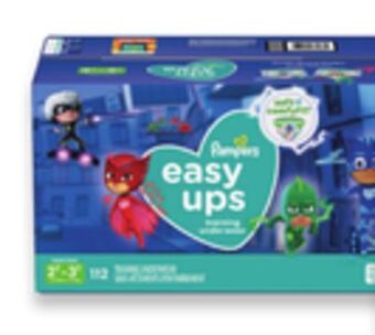 Walmart Pampers giant easy ups training pants offer