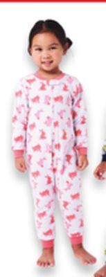 Walmart Toddlers' george microfleece sleeper or 2-piece sleep set offer