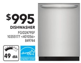 Lowe's Frigidaire gallery dishwasher offer