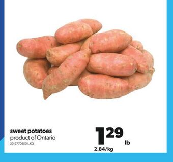 Real Canadian Superstore Sweet potatoes offer