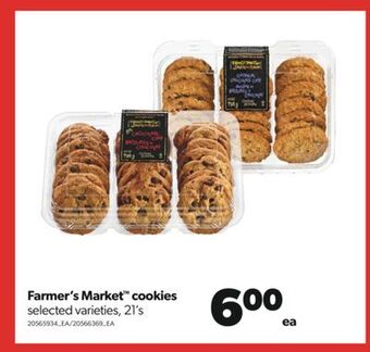 Real Canadian Superstore Farmer's market™ cookies, 21's offer