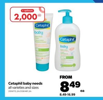 Real Canadian Superstore Cetaphil baby needs offer