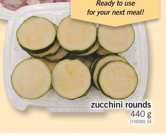 Fortinos Zucchini rounds, 440 g offer