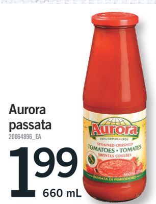 Fortinos Aurora passata, 660 ml offer