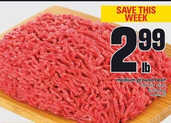 Independent Grocer Medium ground beef offer