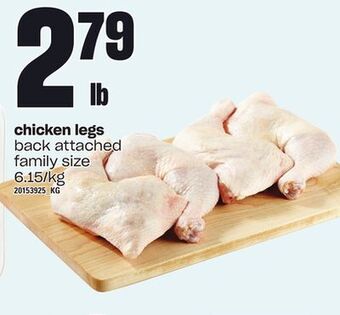 Independent Grocer Chicken legs offer