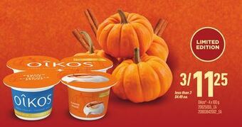 Independent Grocer Oikos® - 4 x 100 g offer