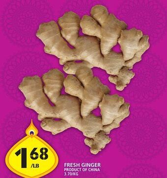 Food Basics Fresh ginger offer