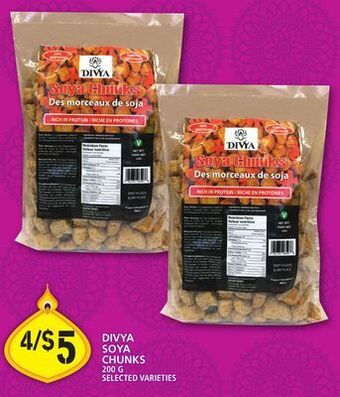 Food Basics Divya soya chunks offer