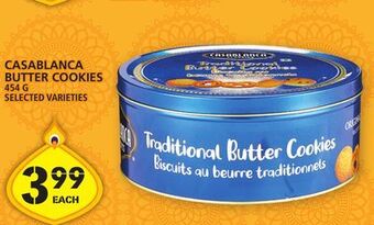 Food Basics Casablanca butter cookies offer