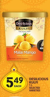Food Basics Desilicious kulfi offer