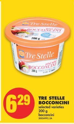 No Frills Tre stelle bocconcini, 200 g offer