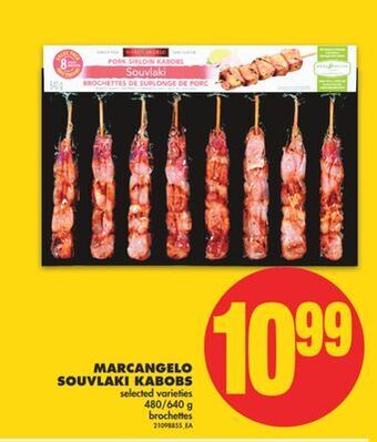 No Frills Marcangelo souvlaki kabobs, 480/640 g offer