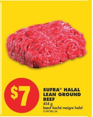No Frills Sufra® halal lean ground beef, 454 g offer