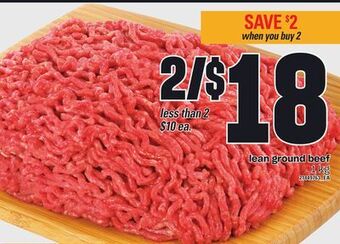 Loblaws Lean ground beef, 1 kg offer