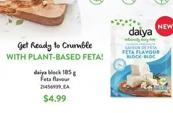 Loblaws Daiya block, 185 g offer