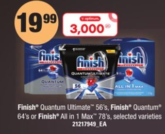 Loblaws Finish® quantum ultimate™, 56's, finish® quantum®, 64's or finish® all in 1 max™, 78's offer