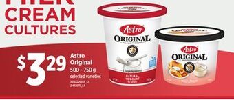 Loblaws Astro original, 500 - 750 g offer