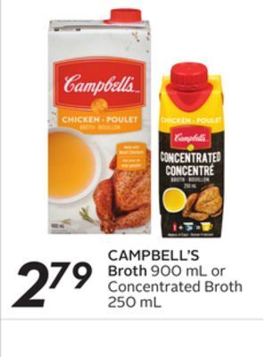 Sobeys Campbell's broth offer
