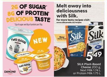 Sobeys Silk plant-based cheese offer
