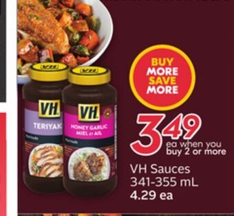 Sobeys Vh sauces offer