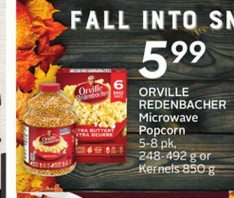 Sobeys Orville redenbacher microwave popcorn offer