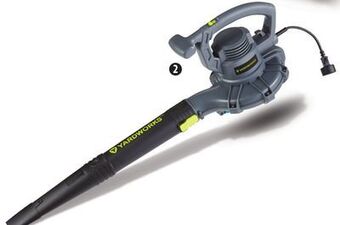 Canadian Tire Yardworks 12a blower/vac with 400 cfm output offer