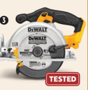 Canadian Tire Dewalt 20v max 6 1/2" circular saw offer