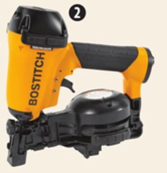 Canadian Tire Bostitch 1 3⁄4" coil roofing nailer offer